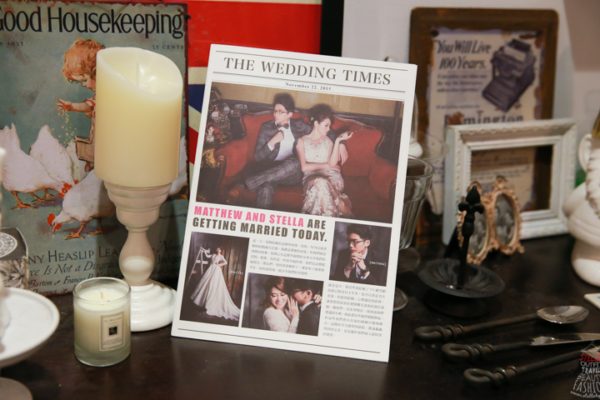 【Wedding Newspaper】我的完美歐美風婚禮日報分享♥︎♥︎(愛婚享)