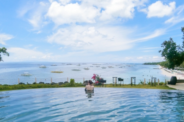 【宿霧/薄荷島飯店】Amorita Resort Bohol阿莫里塔度假村，夢幻景觀無邊際泳池，超美超放鬆！