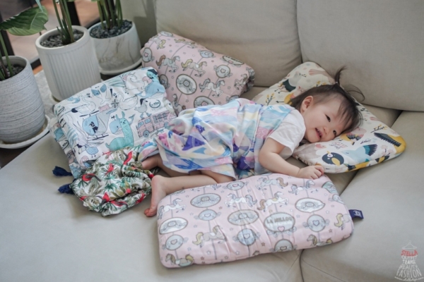 【育兒】波蘭La Millou頂級嬰幼兒，100%竹纖維涼感降溫又透氣：包巾/兒童涼感枕頭/涼感被