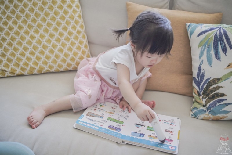 幼兒學習⎪孩子的第一本幼兒點讀圖鑑：KidsRead四語圖解字典，中英日韓常用語，強大好玩實用，大人也可學唷！
